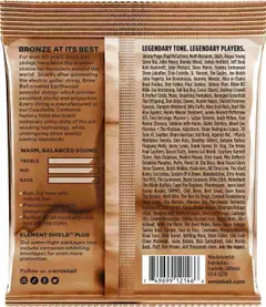 Ernie Ball teräskielisen akustisen kitaran kielet phosphor bronze 12-54 - 2