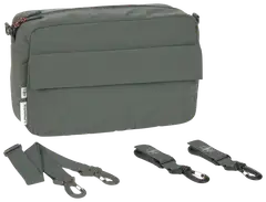 Lässig hoitolaukku Organizer 2-in-1 vihreä - 1