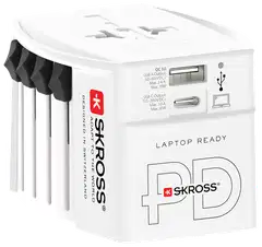 Skross maailma-adapteri USB - 1