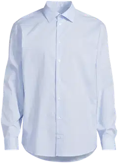 London Fog miesten kauluspaita Mini check - L.Blue - 2