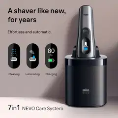 Braun NEVO parranajokone NEVO11000C hopea - 3