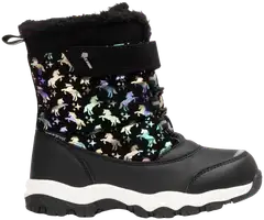 Lejon lasten vedenpitävät talvikengät Aiden WP Unicorn - black multicolored - 1