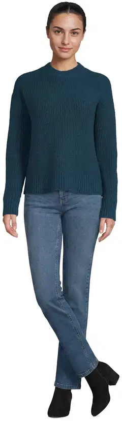 House naisten neulepusero kilppari soft 213H264013 - blue - 4