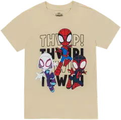 Spider-Man lasten t-paita SPQ10013A - BEIGE - 1