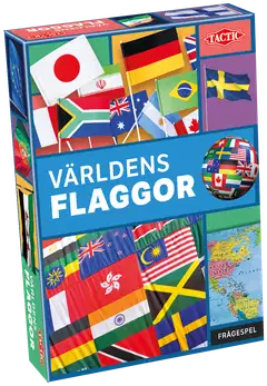 Tactic peli Världens flaggor SE - 1