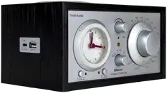 Tivoli Audio Bluetooth-kelloradio Model Three BT USB-C musta/hopea - 2