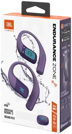 JBL langattomat urheilukuulokkeet Encurance Zone violetti - 10