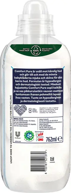 Comfort Pure huuhteluaine hypoallergeeninen 762 ml - 2