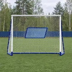 Open Goaaal 3-in-1 jalkapallomaali ja rebounder, 1,2 x 1,8 m, teräs - 2