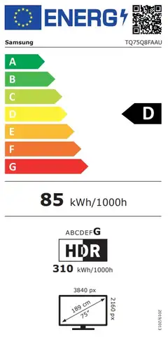 Samsung 75" 4K UHD QLED Smart TV TQ75Q8F - 15