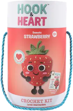 Hook & Heart käsityöpakkaus Shy Strawberry - 1
