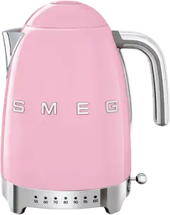 Smeg KLF04PKEU vedenkeitin lämpötilan säädöllä, pinkki - 1