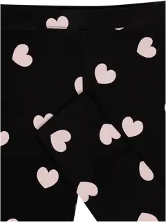 Ciraf lasten leggingsit sydän 25TC253302 - Black Aop - 3