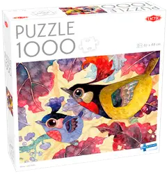 Tactic palapeli Water color birds 1000 palaa - 1