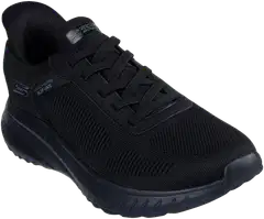 Skechers miesten Slip-Ins loafer Bobs Sport Squad Chaos Solid Step Black - BLACK - 1