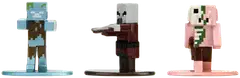 Jada Minecraft keräilyhahmot, 4 cm, metallia (die-cast), 18 kpl/pakkaus - 7
