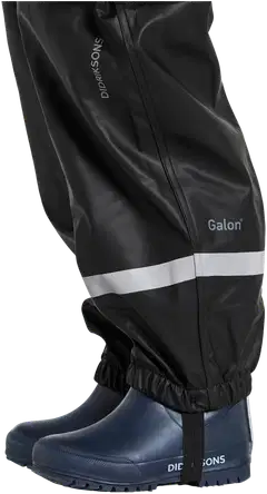 Didriksons lasten sadehousut Plaskeman - BLACK - 5