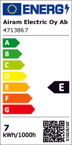 Airam LED OIVA Korist 6W 806lm 3000K E27 - 3