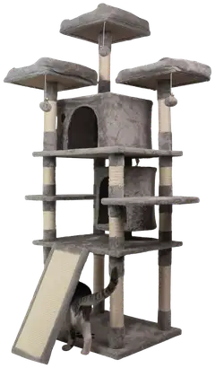 Trekker kissan kiipeilypuu Tower 170 cm harmaa - 2