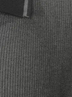 House miesten lyhythihainen pikeepaita struktuuritrikoota 195H292602 - Black - 5