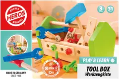 Heros Puulelu Play and Learn Työkalupakki 30 osaa - 3