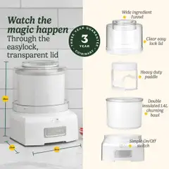 Cuisinart jäätelökone ICE21E - 2