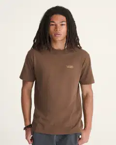 Vans miesten T-paita New Left Chest - Vintage Cocoa - 3