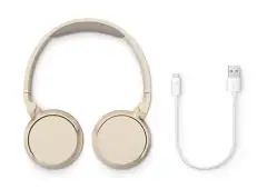 Philips langattomat sankakuulokkeet TAH3209BG/00 beige - 4
