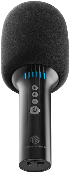 MusicSound Superstar Bluetooth karaokemikrofoni kaiuttimella - 3