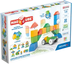 Geomag Magicube 4 Shapes -magneettirakennussetti 32 kpl - 1