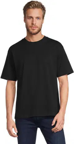 House miesten oversize t-paita - Black - 1