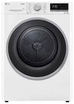 LG kuivausrumpu RH90V5AV7N 9kg valkoinen - 1