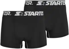 Starter miesten bokserit 190S071802 2-pack - Black/black - 1