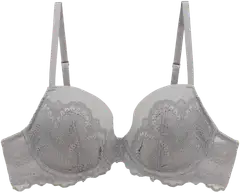 Actuelle naisten T-paita-rintaliivit 211A332506 - Silver - 1
