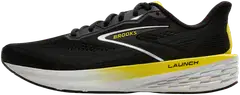Brooks miesten juoksukengät Launch 12 - Black/Cyber Yellow/Oyster - 2