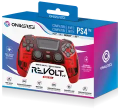 Oniverse Revolt PS4 langaton peliohjain punainen - 7