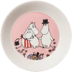 Moomin Arabia Perheen parissa pikkulautanen 15 cm - 1