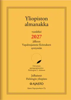 Ajasto pöytäkalenteri Yliopiston almanakka A4 - 1