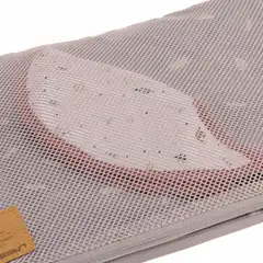 Lässig hoitolaukku Clutch ruskea - 5