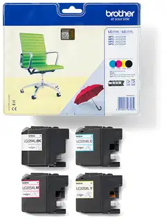 Brother mustepatruuna LC229XLVALBP BK/C/M/Y - 3
