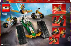 LEGO Ninjago 71820 Ninjatiimin monitoimiajoneuvo 4in1-lelu - 3