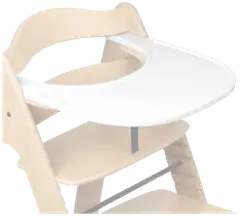 Hauck tarjotin syöttötuoliin Arketa Click Tray valkoinen - 8