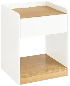 SoBuy yöpöytä valkoinen FBT128-WN - 3