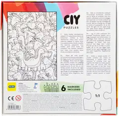 Peliko palapeli Color it Yourself 54 palaa tussit, erilaisia - 4