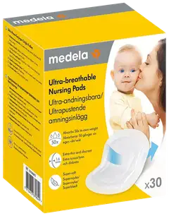 Medela hengittävät liivinsuojat, 30kpl - 2