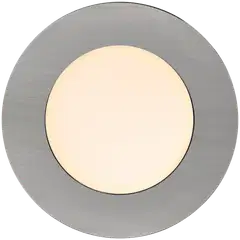 Nordlux LED-alasvalo Leonis 2700K IP65 harjattu nikkeli 3kpl - 1