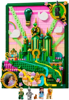 LEGO® Wicked 75685 Emerald City ‑taideteos - 2