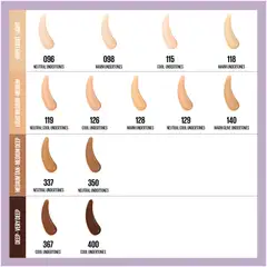 Maybelline New York Superstay Lumi Matte 115 meikkivoide 35 ml - 337 - 6