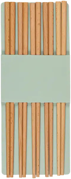 House syömäpuikot pyökki 25 cm 5 paria - 2