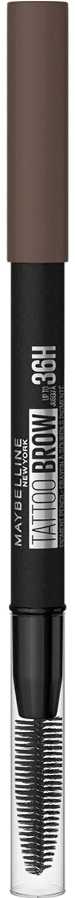 Maybelline New York Tattoo Brow 36H Pencil 07 Deep Brown -kulmakynä 0,73g - 1